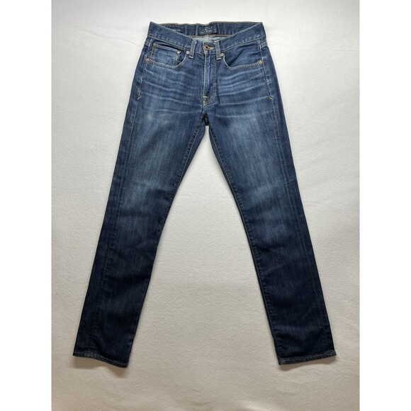 Lucky Brand 28x32 121 Heritage Slim Fit Jeans Dark Wash Denim Mens - Picture 1 of 5